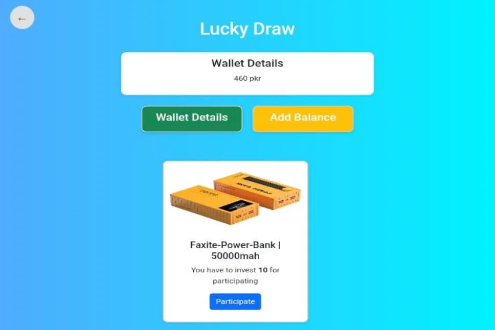Pigeon Mining Lucky Draw